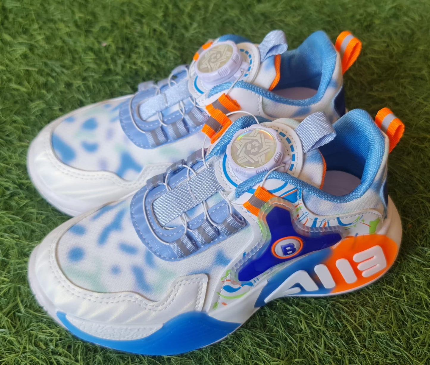 Comfortable Shoes For Kids (Blue White)